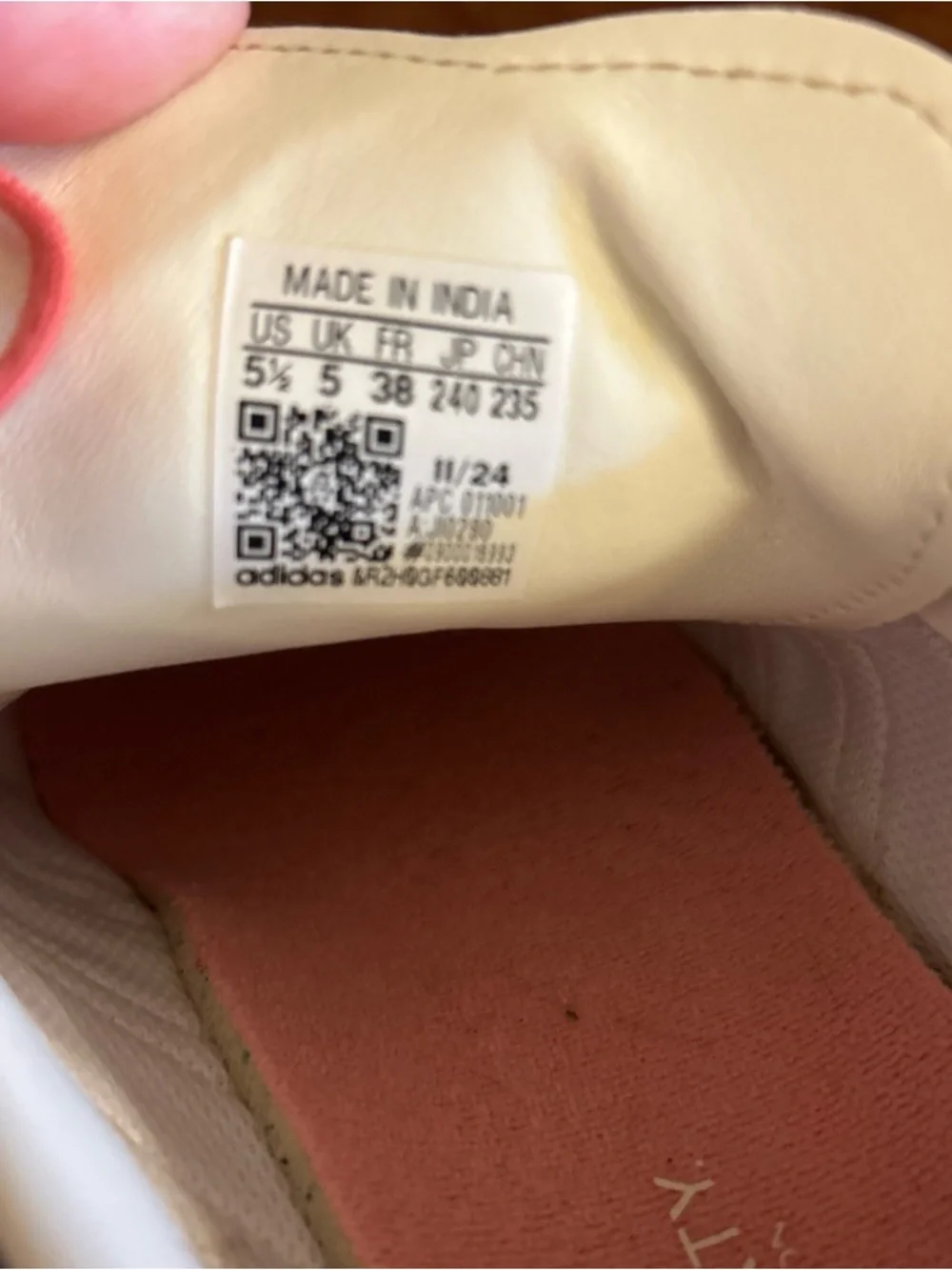 adidas Samba x Liberty Embroidered Floral Sneakers size 5.5Y EU 38 - Picture 9 of 12